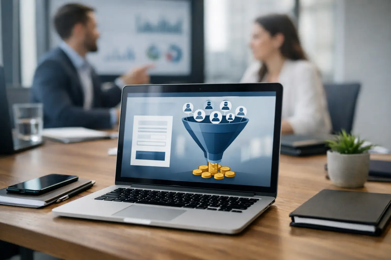 Website pentru generare leaduri care vinde