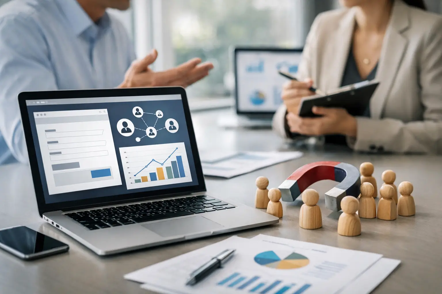 Site pentru firma de servicii care aduce lead-uri